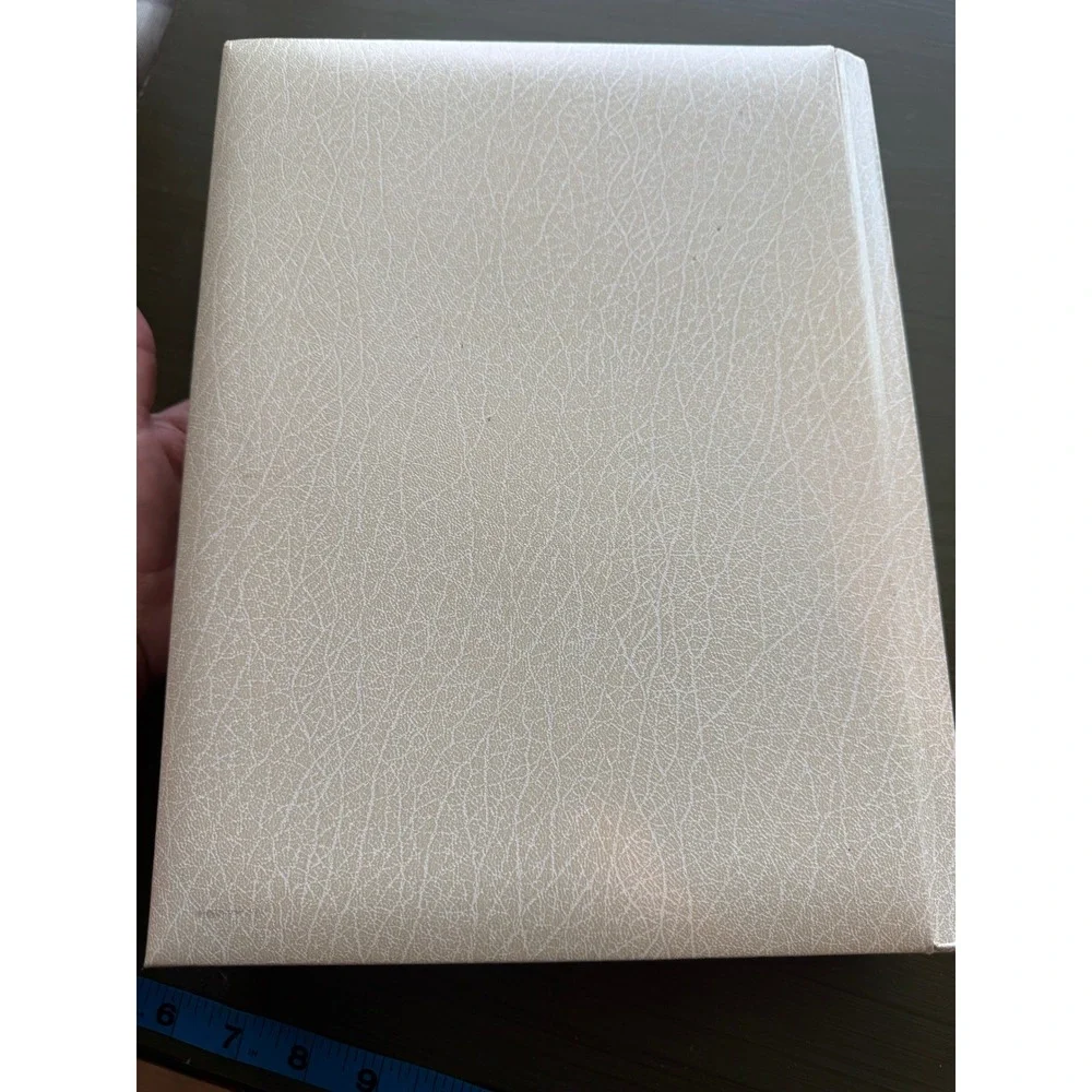The New American Bible Catholic Edition Last Supper Cream Gold Faux Leather NAB